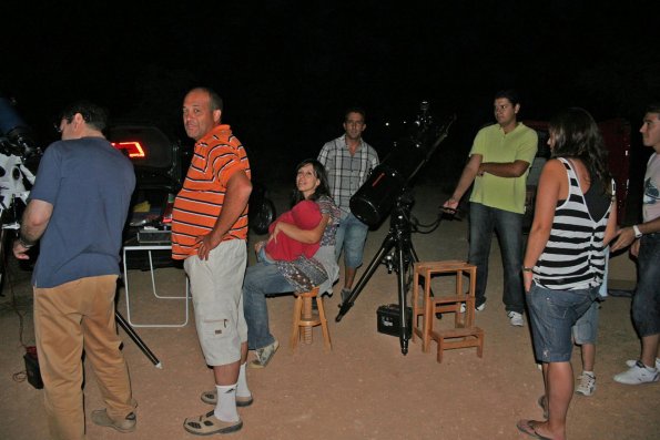 observacion astronomica en Peralvillo-agosto 2011-fuente Ramon Sobrino-1