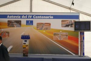 Inauguracion Autovia Cuarto Centenario