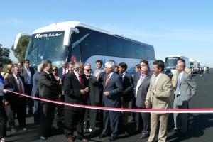 Inauguracion Autovia Cuarto Centenario