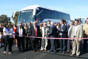 Inauguracion Autovia Cuarto Centenario