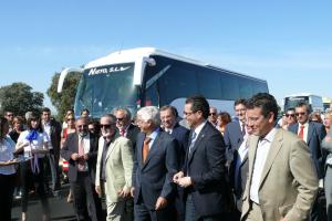 Inauguracion Autovia Cuarto Centenario