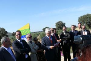 Inauguracion Autovia Cuarto Centenario