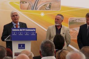 Inauguracion Autovia Cuarto Centenario