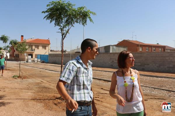 visita institucional a diversas obras en Miguelturrai-2015-08-06-fuente Area de Comunicación Municipal-005