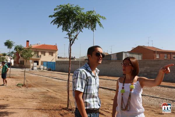 visita institucional a diversas obras en Miguelturrai-2015-08-06-fuente Area de Comunicación Municipal-006