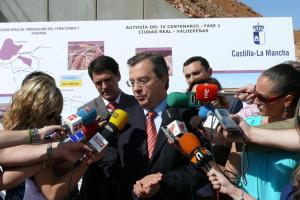 obras Autovía Cuarto Centenario - junio 2009