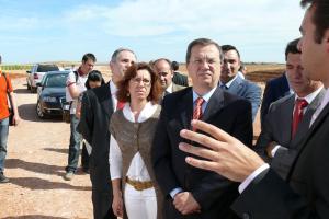 obras Autovía Cuarto Centenario - junio 2009