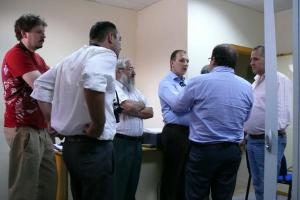 Visita Técnicos Nagykallo julio 2009