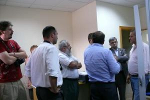 Visita Técnicos Nagykallo julio 2009