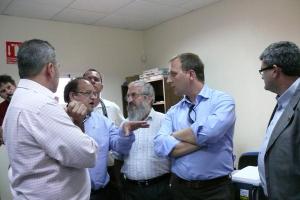 Visita Técnicos Nagykallo julio 2009