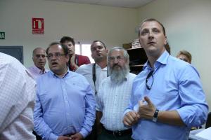 Visita Técnicos Nagykallo julio 2009