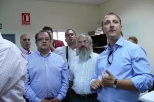 Visita Técnicos Nagykallo julio 2009