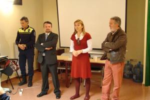 final del curso de policías