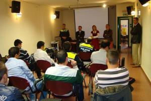 final del curso de policías