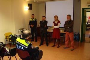 final del curso de policías