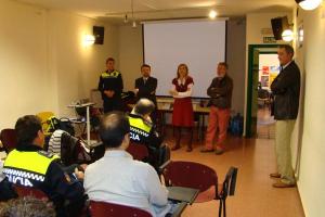 final del curso de policías