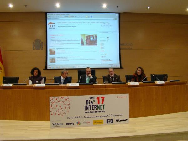 Presentación Nacional Día de Internet 2009 - 04 - fuente www.miguelturra.es