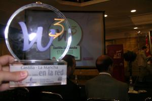 Premio 2006 a la mejor web de Castilla La Mancha Premio 2006 a la mejor web de Castilla La Mancha