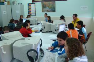 talleres colegios día internet 2009