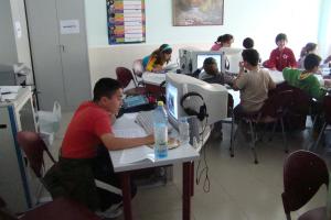 talleres colegios día internet 2009