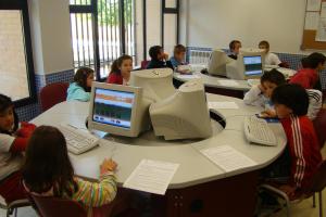 talleres colegios día internet 2009