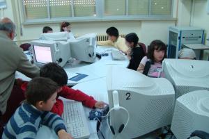 talleres colegios día internet 2009