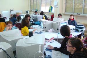 talleres colegios día internet 2009