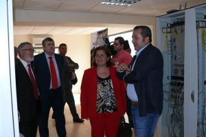 Visita Consejera Industria JCCM-abril 2010
