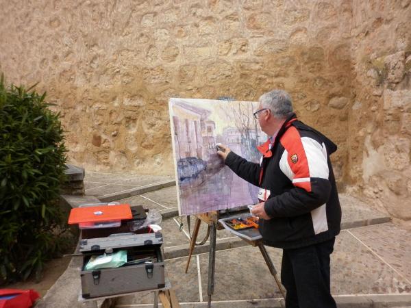 Desarrollo del Certamen de Pintura Rapida Villa Miguelturra-2018-04-21-fuente imagenes Universidad Popular Miguelturra-006