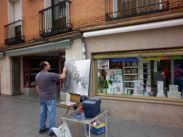 Desarrollo del Certamen de Pintura Rapida Villa Miguelturra-2018-04-21-fuente imagenes Universidad Popular Miguelturra-010