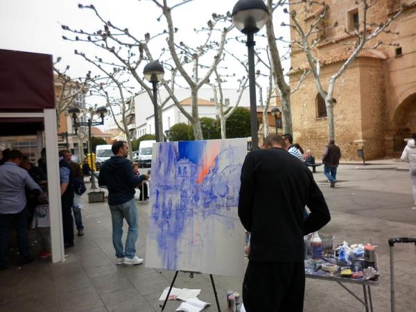 Desarrollo del Certamen de Pintura Rapida Villa Miguelturra-2018-04-21-fuente imagenes Universidad Popular Miguelturra-012