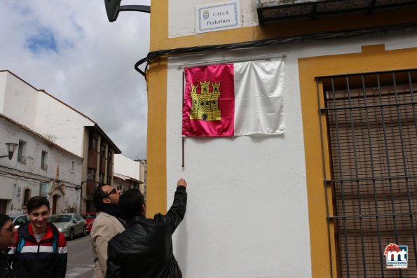 Placa del Quijote en Calle Perlerines-2016-04-21-fuente Area de Comunicación Municipal-014