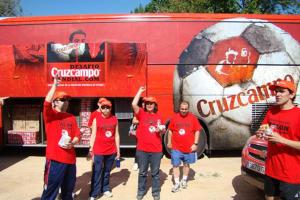 Desafío Cruzcampo en Peralvillo-Mundial futbol 2010
