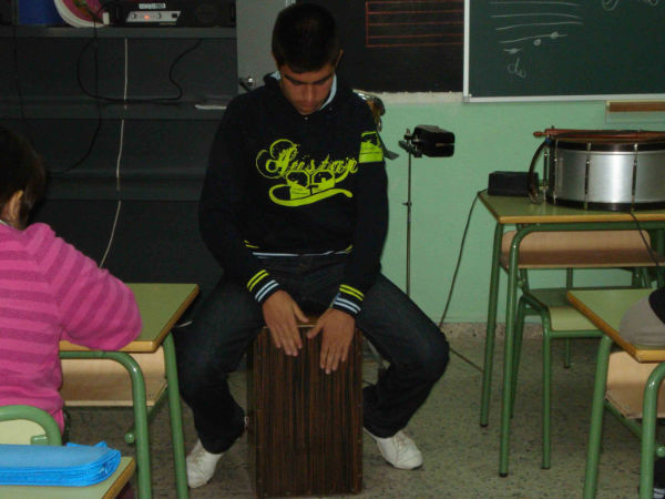 colegio la merced-curso 2009-2010-taller de percusion-fuente Colegio Merced-4