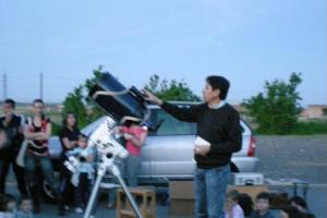 observación astronómica mayo 2010