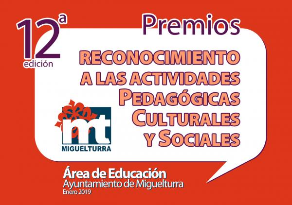 Premios actividades pedagogicas culturales y sociales 2019 -Fuente imagen Area Comunicacion Ayuntamiento Miguelturra-000