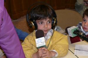 visita CP Clara a la Radio Municipal