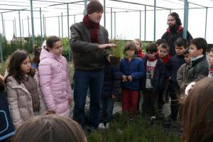 visita CP Clara Campoamor al vivero