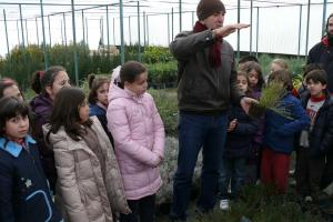 visita CP Clara Campoamor al vivero