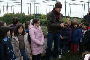 visita CP Clara Campoamor al vivero