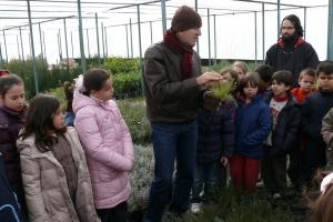 visita CP Clara Campoamor al vivero