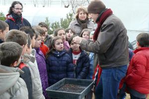 visita CP Clara Campoamor al vivero