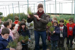 visita CP Clara Campoamor al vivero