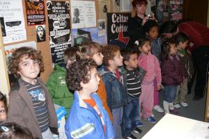 visita CP Pradillo a la Radio