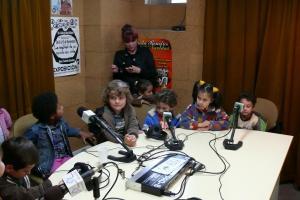 visita CP Pradillo a la Radio