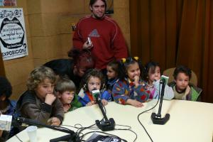visita CP Pradillo a la Radio