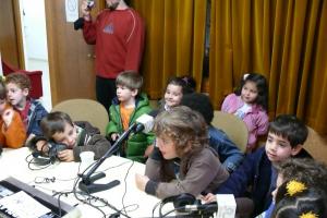 visita CP Pradillo a la Radio