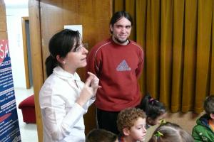 visita CP Pradillo a la Radio