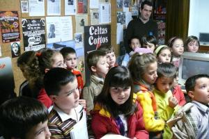 visita CP Pradillo a la Radio