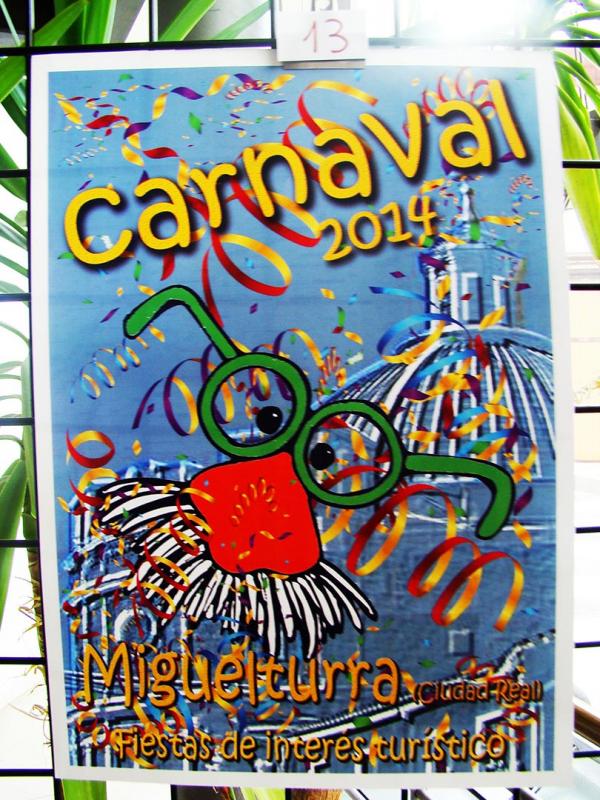 exposicion de los carteles presentados al carnaval 2014-fuente www.miguelturra.es-13